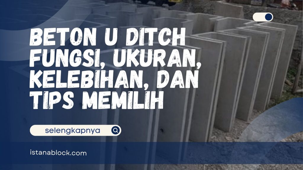 Beton U Ditch