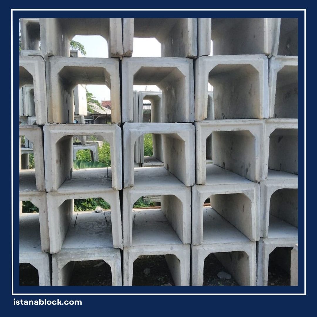 Harga U Ditch 50x50x120