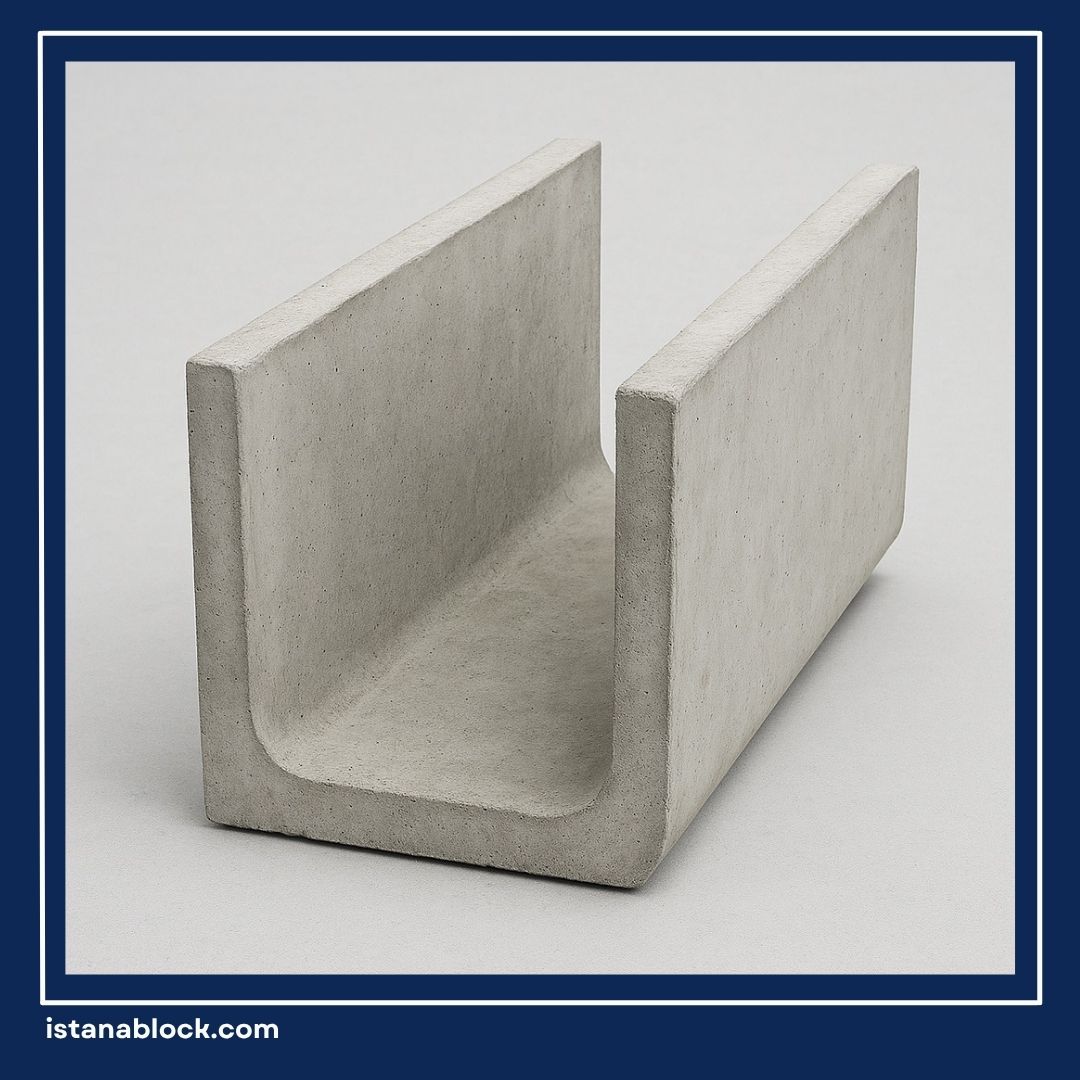 U Ditch Beton fungsi
