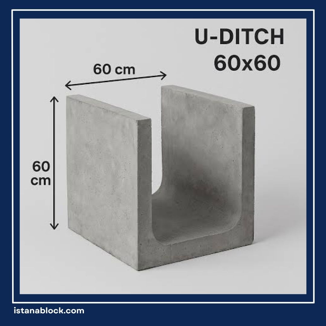 Ukuran U Ditch 60x60
